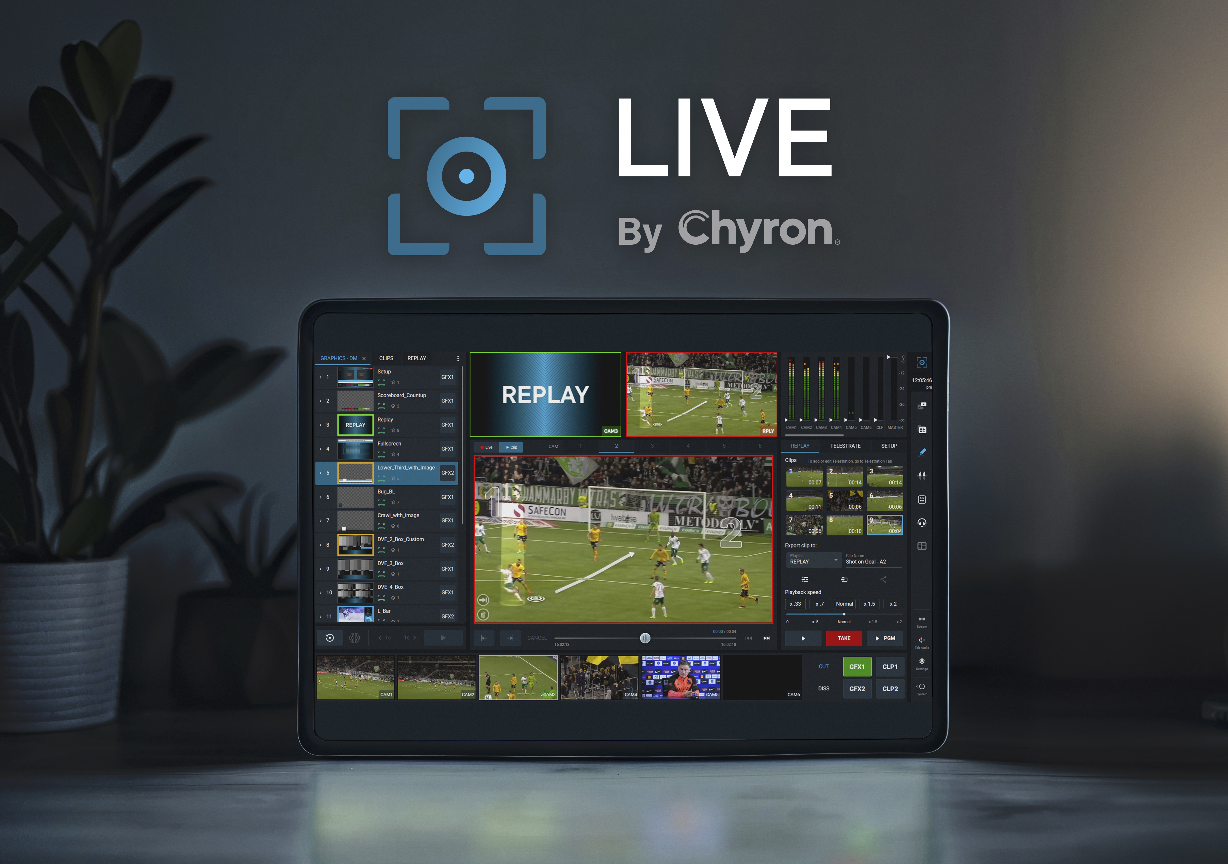 Chyron LIVE: Cloud-Native Live Production & Broadcast Graphics at $19. ...